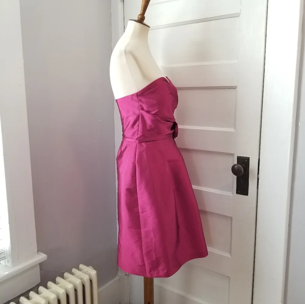 Alfred Sung Fruit Punch Strapless Dress, Size 8 - Picture 3 of 11